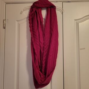 Pink scarf
